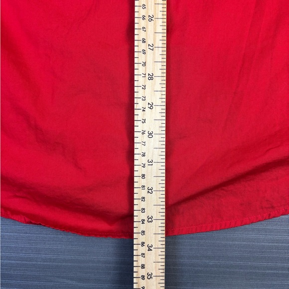 Cinch Men’s Western Button-Down Shirt – Solid Red, XXL - Picture 5 of 7